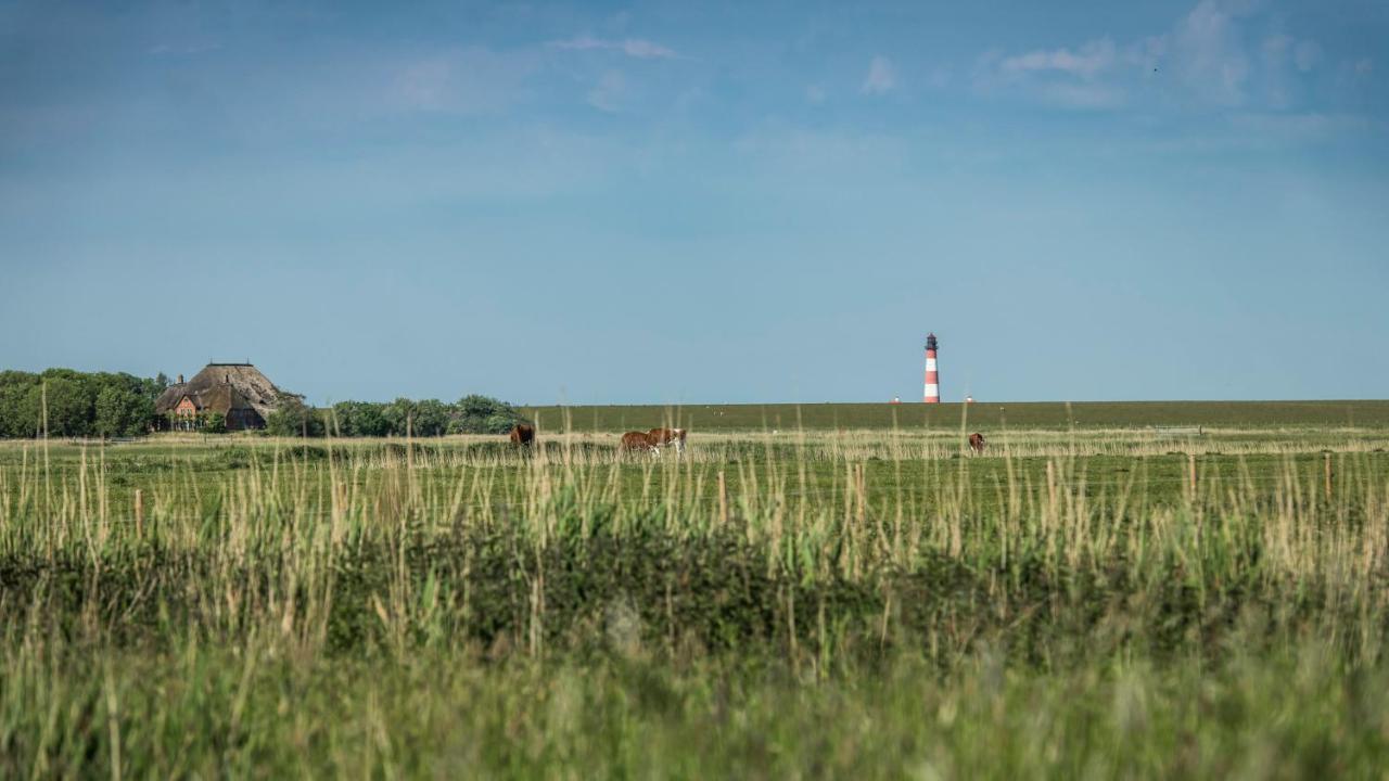 Kirchspielkrug Landhotel & Restaurant Westerhever Eksteriør bilde