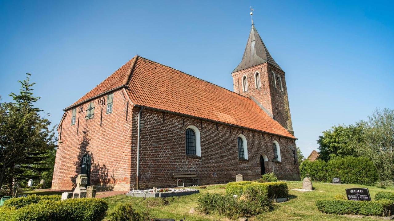 Kirchspielkrug Landhotel & Restaurant Westerhever Eksteriør bilde