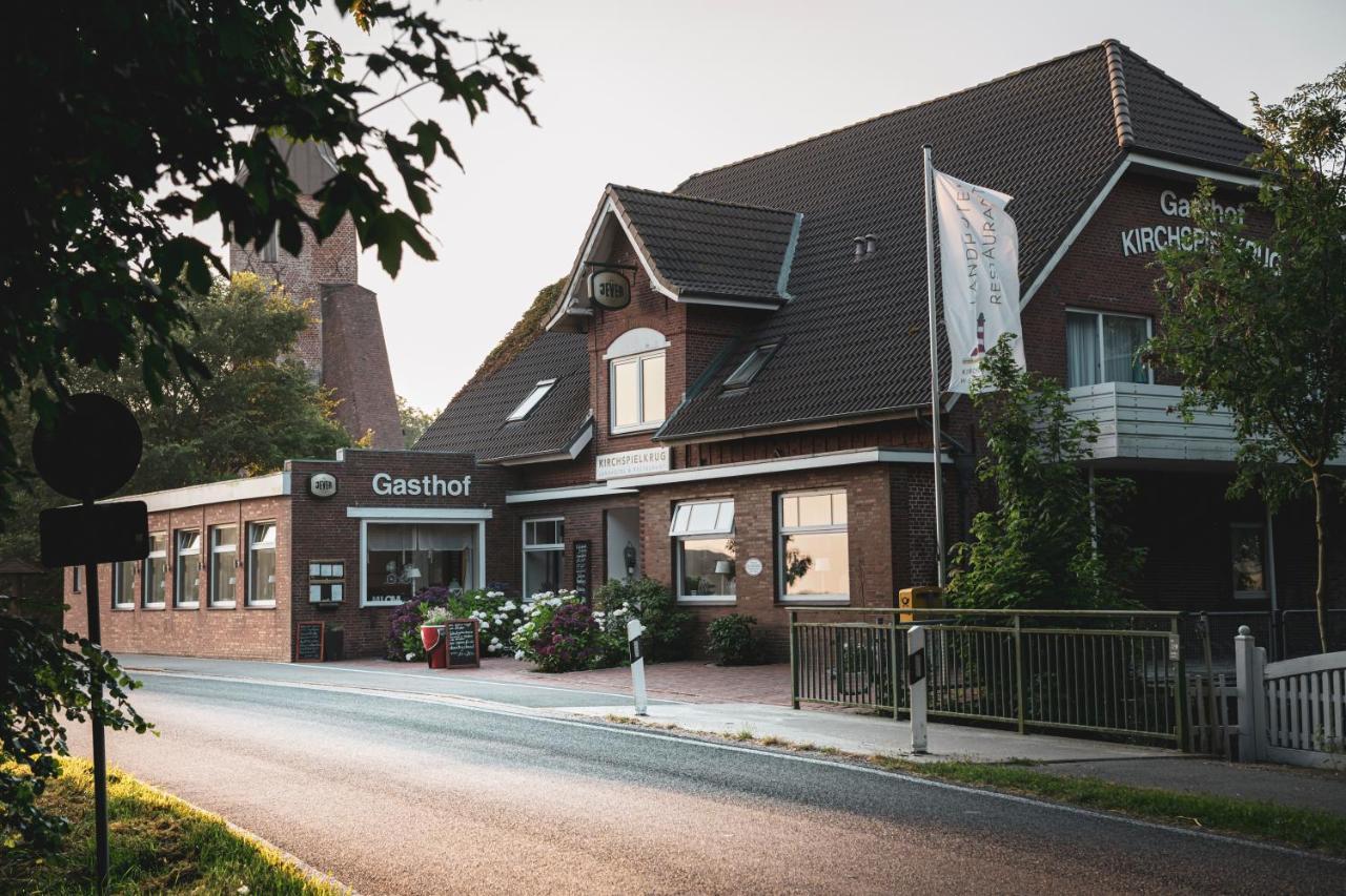 Kirchspielkrug Landhotel & Restaurant Westerhever Eksteriør bilde